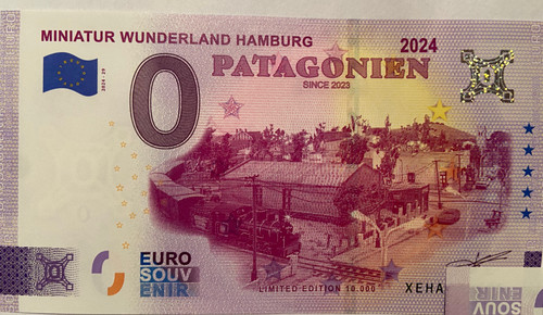 Euroschein miniatur - 0,