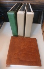 4 x DDR Postkarten/Ansichtskartenalbum mit je 48 Seiten 25 x 24 x 5,5 cm