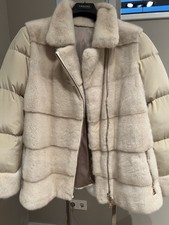 Pelz Nerz Damen Jacke Mantel