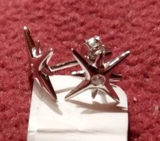 Juwelkerze Ohrstecker Stern