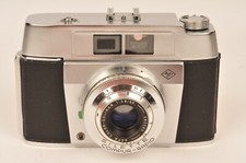 Agfa Silette analoge Kleinbildkamera Compur Rapid / Solinar 50mm f/2.8 Shutter Serviced