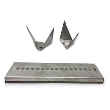 Verstellbare Untersetzer & Sockel für Fackel oder Ofen Brennemaille Metall Ton Schmuck