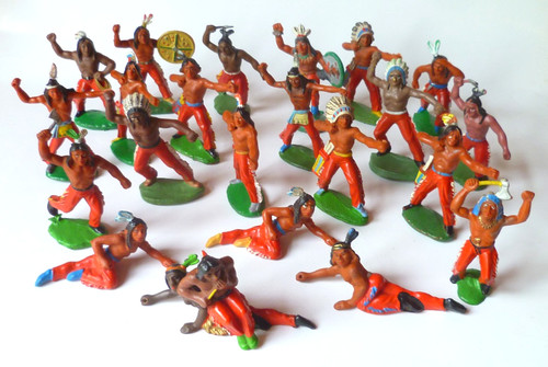 Rot alte ddr gummi indianer - alte,