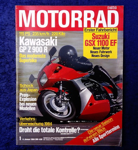Das motorrad 1984 kawasaki - 1/1984,