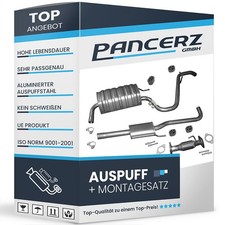 Komplette Auspuffanlage für