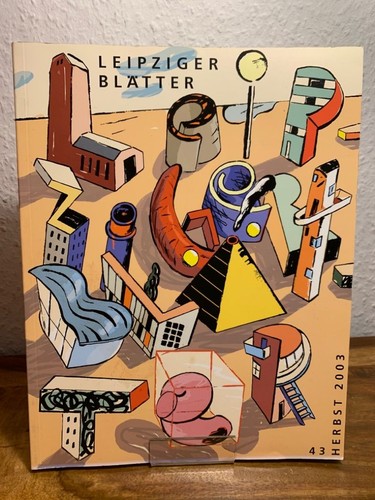 Leipziger blätter heft - leipziger,