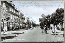 AK Brunsbüttelkoog Dithmarschen Koogstraße  1960 Straßenszene Geschäfte