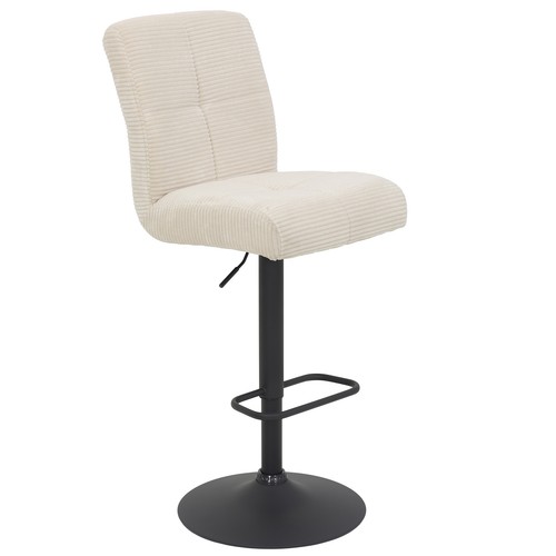 Barhocker creme schwarz - barhocker,
