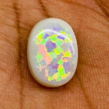 8.30 Cts Australian Opal Dublette 16x11.7mm Top Qualität Flashy Lose Edelstein