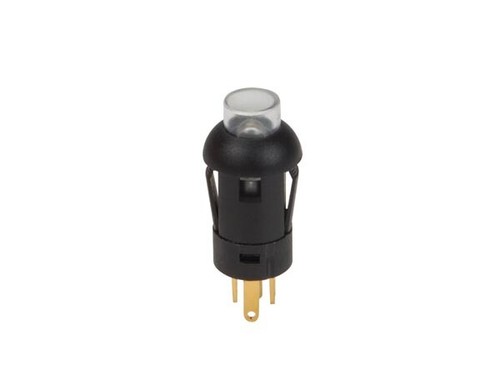 Mini led drucktaster - drucktaster,, gelb
