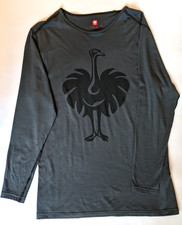 Engelbert STRAUSS Merino Longsleeve  L grau 100% Wolle Langarm Layer