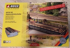 Noch 66250 H0 Segmentdrehscheibe Bahnbetriebswerk Lokomotive Lasercut NEU OVP