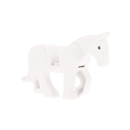 1xlego tier pferd weiß augen - 1xlego,