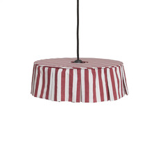 Nobodinoz Lampenschirm Schirm Abdeckung Vibes Baumwolle kastanienbraun Ø 40 cm