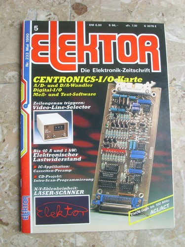 Elektor zeitschrift - elektor, 5/90: