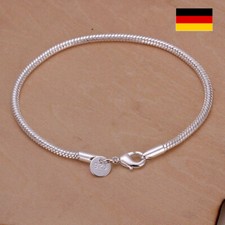 925 Silber Armband 3mm