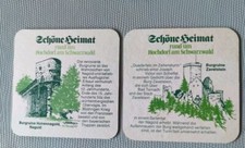 2 Schöne Bierdeckel vom