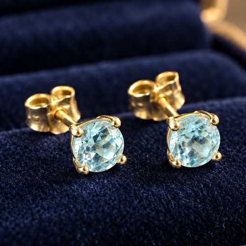 333 gelbgold ohrstecker mit - gelbgold,