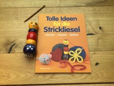 Strickliesel Stricksusel Holz Bassermann Bastelbuch Doppel Handarbeit Wolle