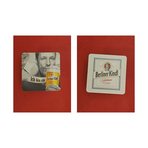 Berliner kindl mann - mann, glas