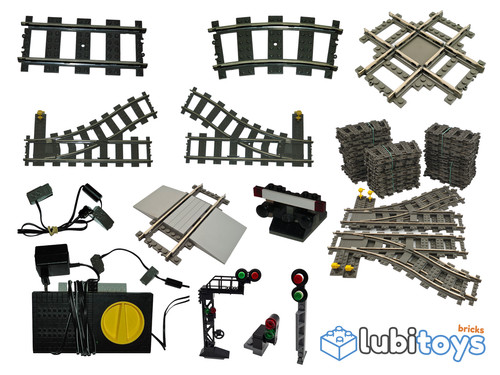 Lego eisenbahn schienen 9v - lego®,