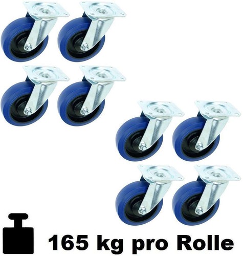 Eco 125 mm blue wheel - x,
