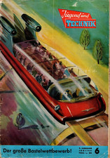 Jugend und Technik DDR  1961 6 Inhaltsverzeichnis anschauen Verstellpropeller