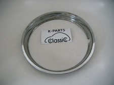 VW Scirocco Golf 1 Passat 32 14" Felgenring Chrom Radzierring Chromring Patina