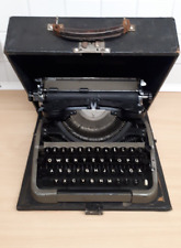 Schreibmaschine Mechanik Groma Markersdorf/Chemnitztal Holzkoffer