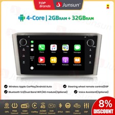 DAB+ Für Toyota Avensis T25 2002-2008 Android 14 Autoradio 2+32GBCarplay GPS FM