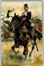 13296181 - Serie I Nr. 7 Garde-Ulanen-Regiment Uniform Dt. Armee Kuenstlerkarte