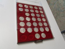 DEUTSCHLAND 31 Silbermünzen in guter Qualität "OLYMPIA 1972" 10 DM in Kassette