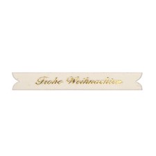 Wachs spruchband frohe - spruchband,
