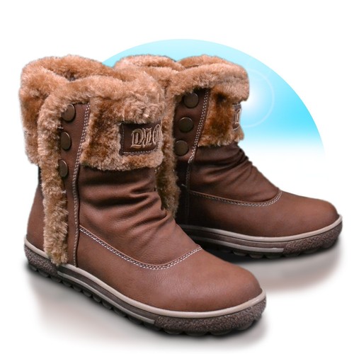 Thermo damenstiefel warmfutter - damenstiefel,