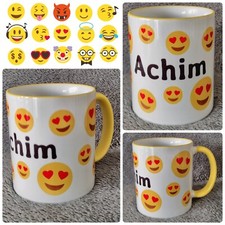 Tasse becher inkl druck name - tasse,