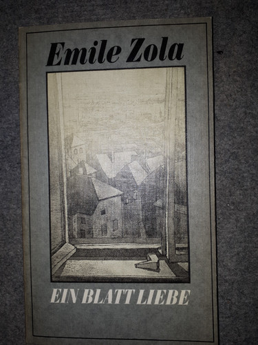 Emile zola ein blatt - emile, zola-ein