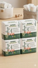​4x Naty Bamboo Gr.1 Newborn