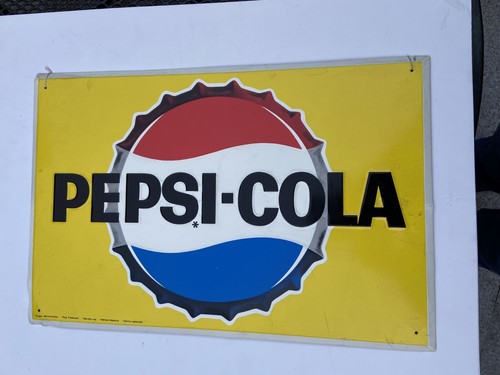 Altes pepsi cola - cola, schild