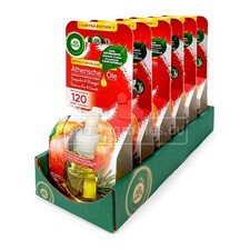 (225,88 EUR/l) 6x 19 ml Air Wick Duftölflakon Duftstecker Zimtzauber Bratapfel