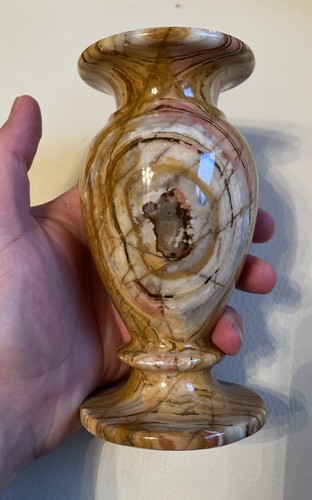 Onyxmarmor vase handarbeit - onyxmarmor,