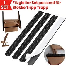 Hochstuhl Filz Gleiter kompatibel mit Tripp Trapp Kinderhochstuhl Filzpad Pads