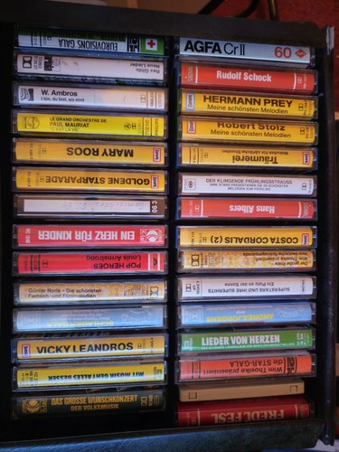 Alte musikkassetten koffer - alte,
