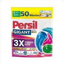 Persil Gigant Color Discs 50 Wäschen – Colorwaschmittel Caps – 3x Tiefenrein