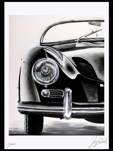 Kunst grafik graphic - grafik,, porsche