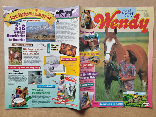 Wendy pferde comic heft - pferde,