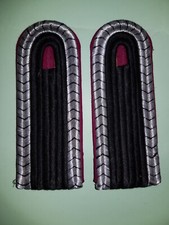 Schulterstücke Dienstgradabzeichen DDR MdI Feuerwehr Unterfeuerwehrmann