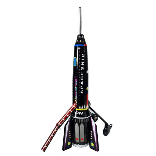 Blechspielzeug rakete - *,