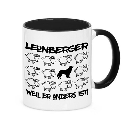 Tasse black sheep - black,