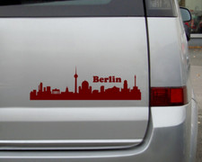 Berlin Skyline Aufkleber Sticker 25 Farben 9 Größen Autoaufkleber Autosticker  