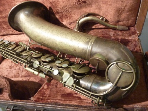 Vintage tenor saxophon the - saxophon,